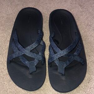 L.L. Bean Marine Isle IV Strappy Sandals Blue Size 7 Blue‎